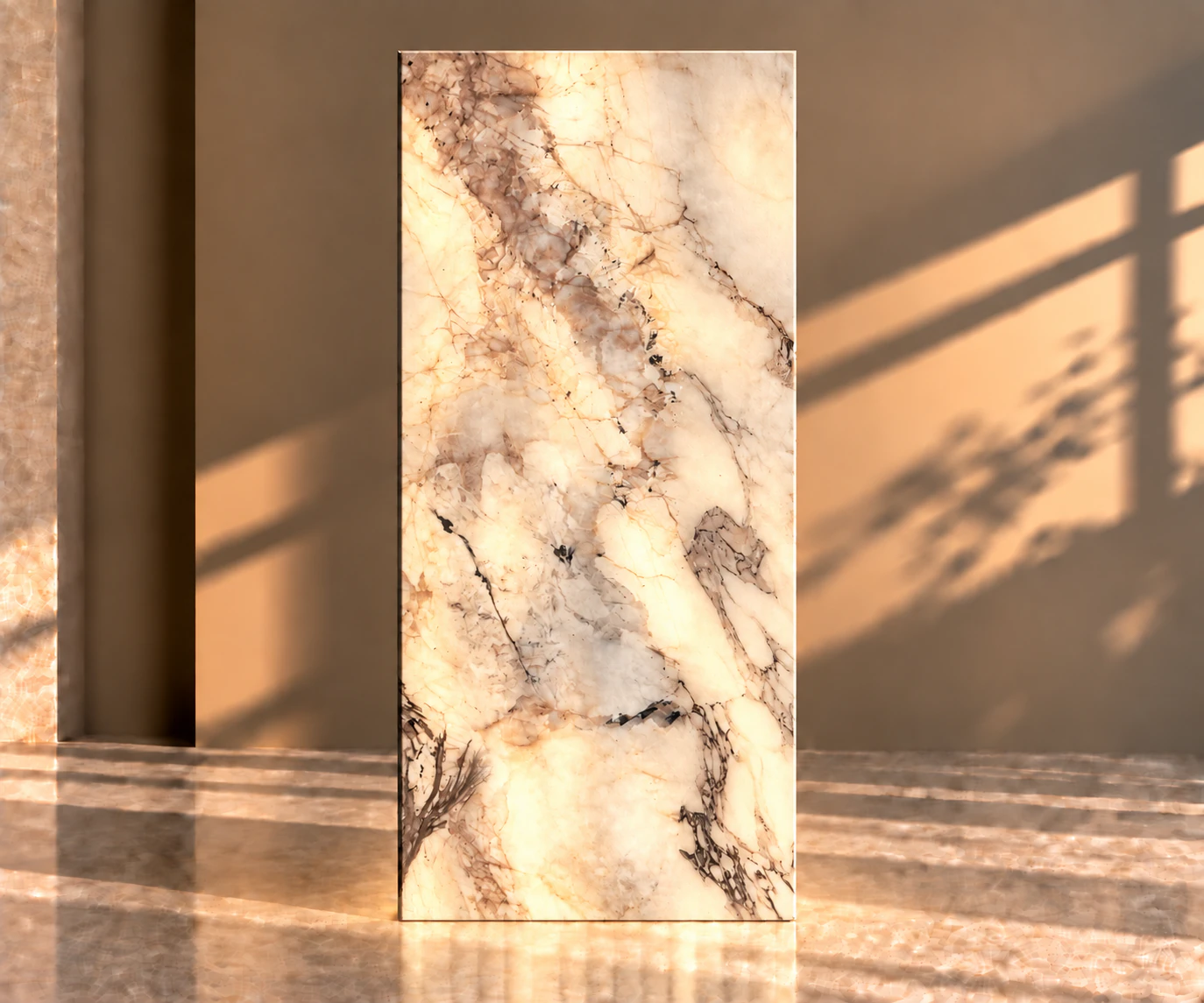 Aurora Stone translucent panels